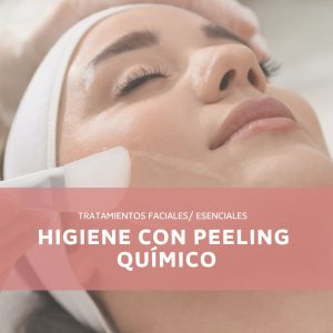 HIGIENE CON PEELING QUÍMICO